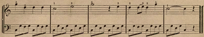 piano song with notes on bass