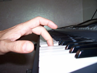 piano finger position